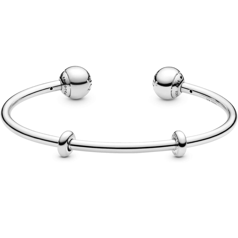 Pandora Silver Open Bangle Bracelet
